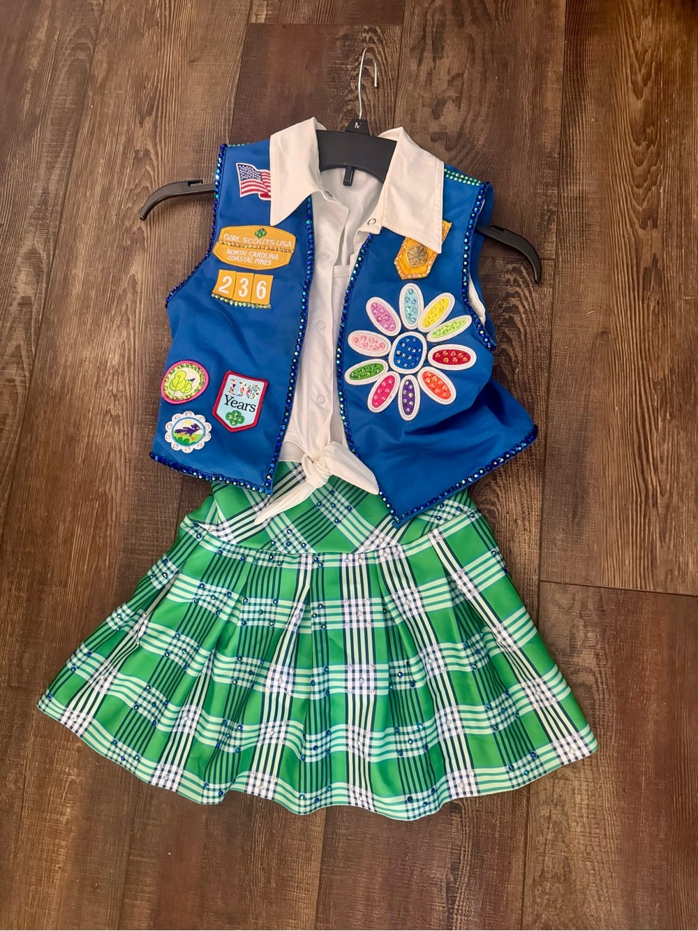 Custom Girl Scout Costume